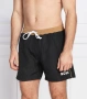 BOSS Grey Starfish Quick Dry Swim Shorts - мъжки плувни шорти М, снимка 1
