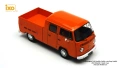 VW T2 DoKa Pritsche 1972 - мащаб 1:43 на ixo models моделът е нов в PVC дисплей-кейс, снимка 7