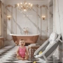 👶Сгъваема бебешка вана с термометър и възглавница!🛁, снимка 8