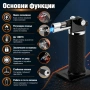 Мощна професионална газова горелка за запояване барбекю злато сребро мед запалка готвене наргиле, снимка 2