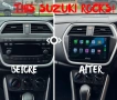 Мултимедия за Suzuki S-Cross SX4 2 2014-2017, Android, Навигация, Waze, Carplay, Андроид, двоен дин , снимка 2