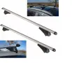 Алуминиеви греди за багажник Audi Flush Rails 120 см 90 кг с ключалки, снимка 3