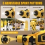 Безжичен пистолет за боядисване за Dewalt 18V батерия, 900 мл, 3 дюзи (без батерия), снимка 3