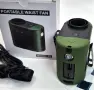 Преносим вентилатор за кръст (Model F6) с Powerbank и LED фенерче, снимка 2