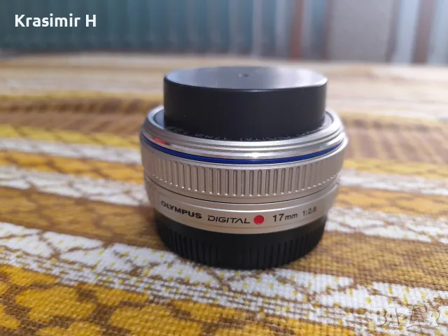 Olympus M.Zuiko Digital 17мм 1:2,8 м4/3, снимка 6 - Обективи и филтри - 55301896