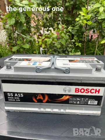 Bosch S5 A15 950A 105AH AGM акумулатор Made in Germany