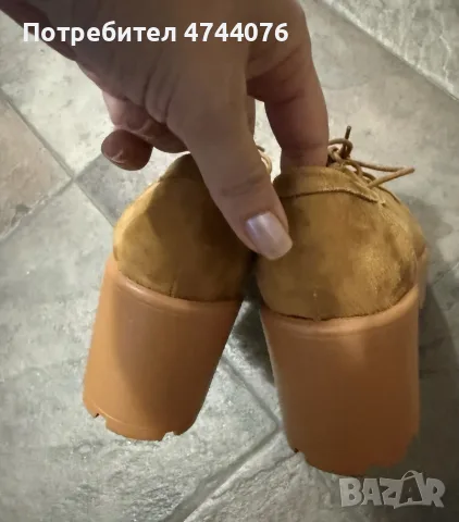 Дамски обувки Tendenz велур , снимка 3 - Дамски ежедневни обувки - 55414299