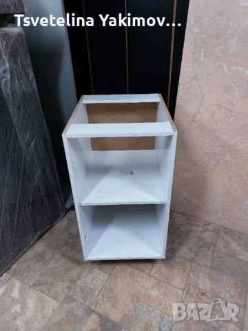 НОВИ! Кухненски плот с отвор за мивка, гръб и шкаф 45 см MDF, снимка 4 - Кухни - 54723651