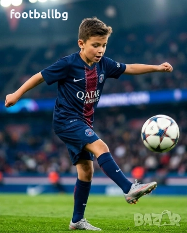 PSG 💙⚽️ детско юношески футболни екипи, снимка 2 - Футбол - 44960084