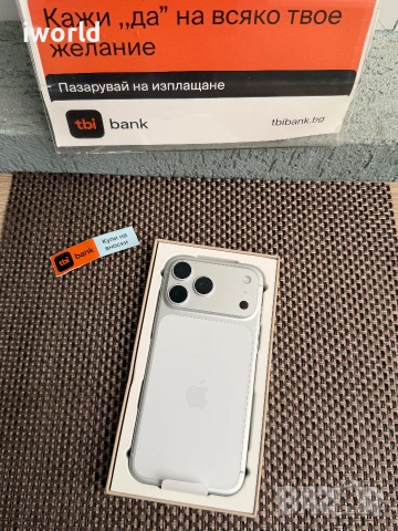 НОВ🔥 512GB❗️iPhone 17 Pro Max❗️ лизинг от 50€/мес Silver❗️ГАРАНЦИЯ, снимка 8 - Apple iPhone - 55011238