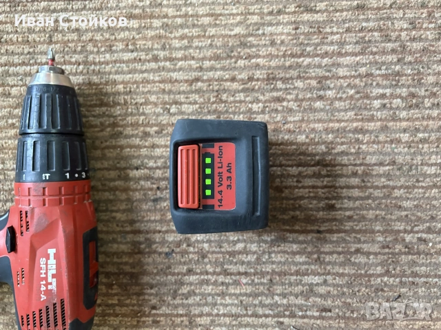 Винтоверт Hilti SFH 14-A, снимка 5 - Винтоверти - 55182933