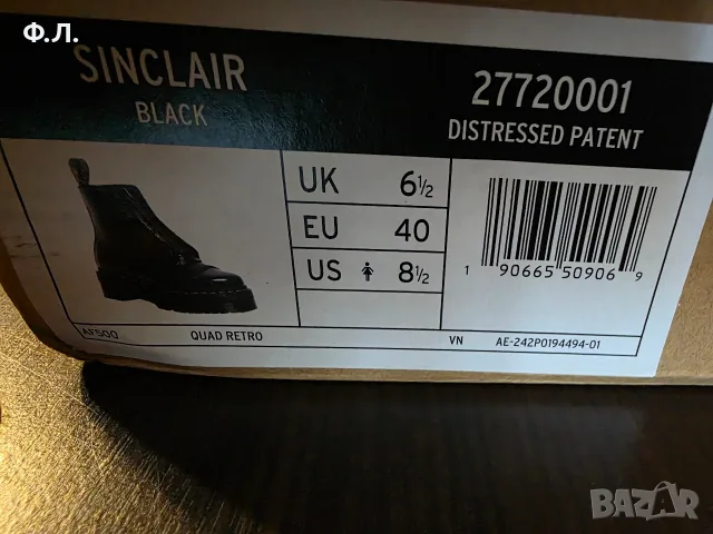 Dr.Martens Black Limited Edition, снимка 4 - Дамски боти - 55493569