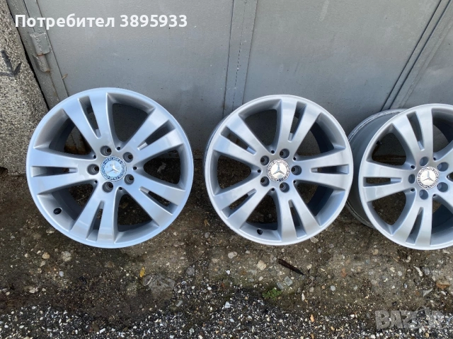 Оригинални джанти за Mercedes-Benz W 204 17”, снимка 2 - Гуми и джанти - 54804000