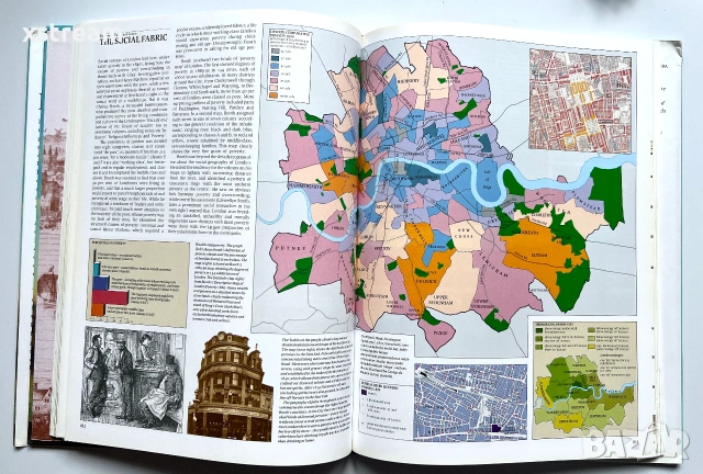 History of London, Edited by Hugh Clout, The Times, История на Лондон, Енциклопедия , снимка 6 - Енциклопедии, справочници - 55251487