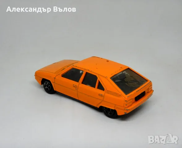 Стара РЯДКА метална количка Citroen BX Norev Jet-car 1/45 Made in France, снимка 4 - Колекции - 55464795