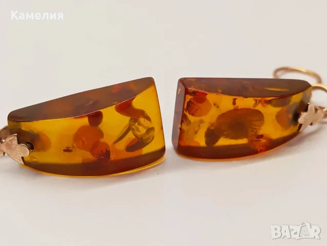 Руско злато. Обеци. , снимка 5 - Обеци - 55682239