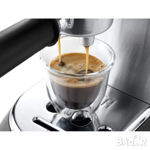 Кафемашина DELONGHI DEDICA STYLE EC685.M 1100.00 ml, 15.00 bar, СИВ, снимка 3 - Кафемашини - 54848561