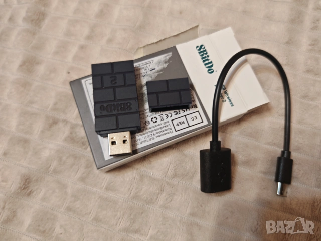 8BitDo USB Wireless Adapter 2 Bluetooth за PS5 PS4 Xbox Switch нов