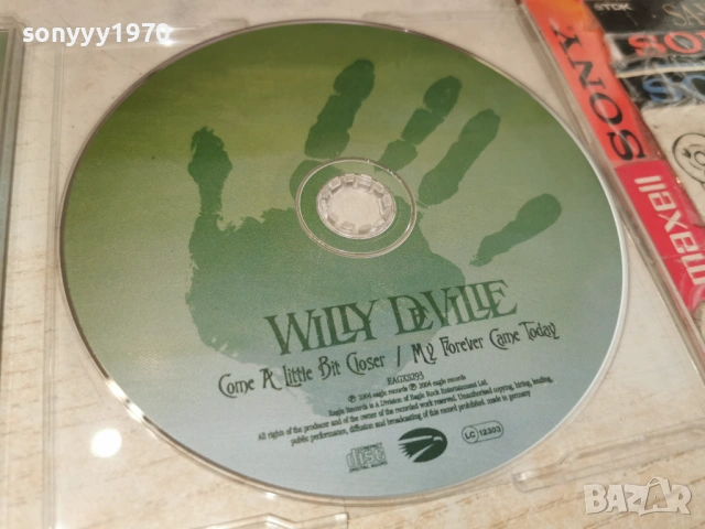 WILLY DE VILLE CD-ВНОС GERMANY 2905261818H2E6R, снимка 6 - CD дискове - 54713909