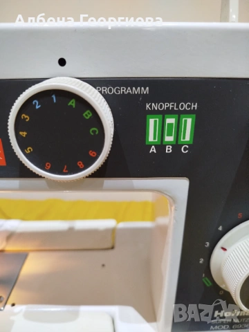 Метална шевна машина HOFMAN SUPER NUTZSTICH 6936, снимка 5 - Шевни машини - 54063116