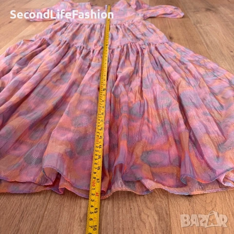 & Other Stories дълга ефирна рокля колекция пролет лято 2026 размер S, снимка 7 - Рокли - 54155050