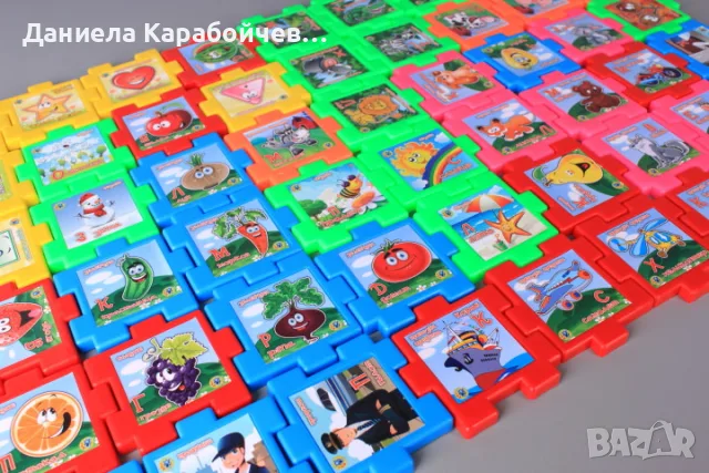 Конструктор-кубчета с картинки и думички на български език, снимка 3 - Образователни игри - 55588606