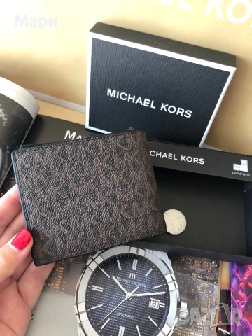 Michael Kors Нов Мъжки Портфейл, снимка 3 - Портфейли, портмонета - 54939445