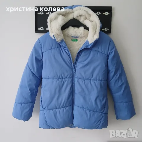 Зимно яке benetton 8-9 години 