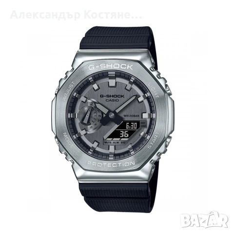 Нов часовник CASIO G-SHOCK GM-2100-1AER - гаранция