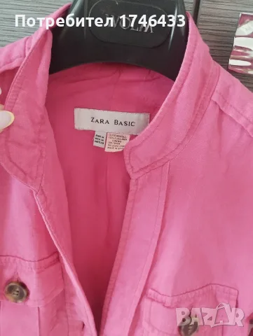 Сако Zara, размер М, 100 %лен