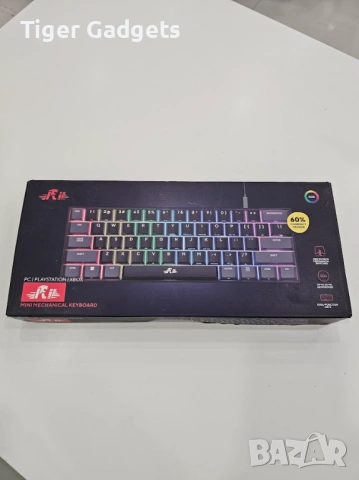 Rii RK802 Wireless Mechanical Keyboard – безжична механична gaming клавиатура с RGB и Red Switches, снимка 8 - Клавиатури и мишки - 54522530