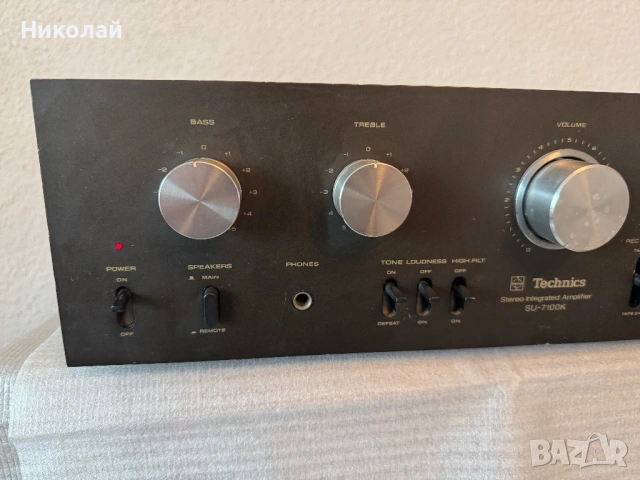 TECHNICS SU 7100K УСИЛВАТЕЛ ЗА РЕМОНТ , снимка 2 - Ресийвъри, усилватели, смесителни пултове - 54754156