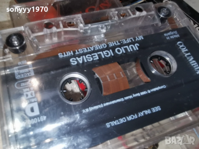 JULIO IGLESIAS-ORIGINAL TAPE 1905261958H2E6R, снимка 15 - Аудио касети - 54609466