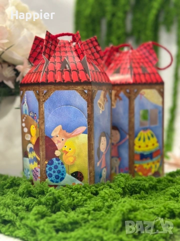 Великденски свещи, кутийки за яйчица и фенерчета , снимка 2 - Други - 53998429