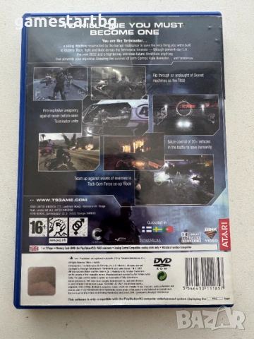 Terminator 3: The Redemption за PS2, снимка 2 - Игри за PlayStation - 54327539