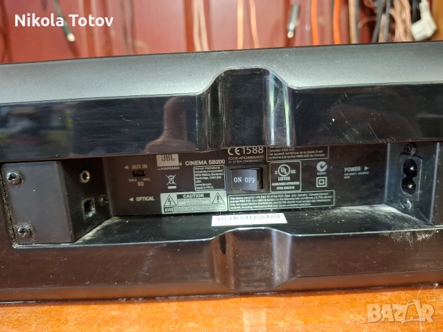 Продава се Bluetooth тонколона JBL Cinema-SB200. , снимка 8 - Bluetooth тонколони - 54987517