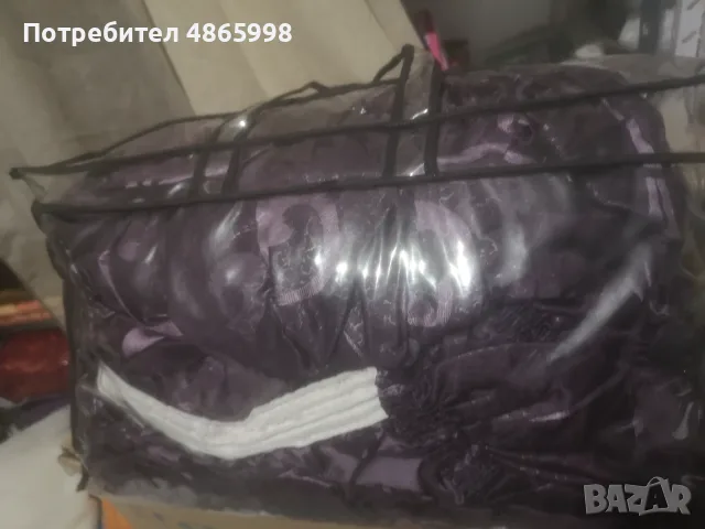 Комплект за холови гарнитури. Лилаво, снимка 2 - Дивани и мека мебел - 55569704