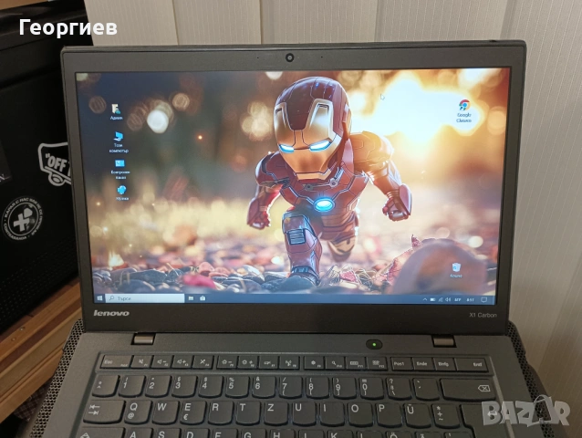 Лаптоп Lenovo ThinkPad X1 Carbon  i5-5300U / 14", снимка 3 - Лаптопи за работа - 54277855