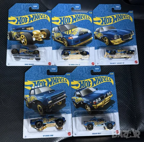 Hot Wheels сет 58 years anniversary 