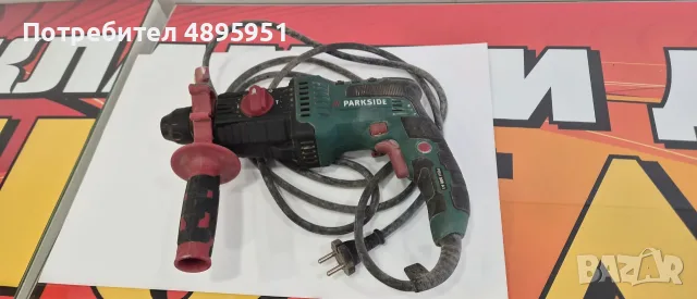 Дрелка на Parkside, снимка 3 - Бормашини - 55402140