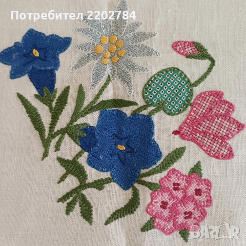 Покривки за маса с бродерии,покривка, снимка 3 - Покривки за маси - 55242654