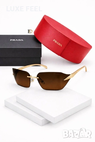Prada ⚜️ Дамски Слънчеви Очила , снимка 6 - Слънчеви и диоптрични очила - 54282708