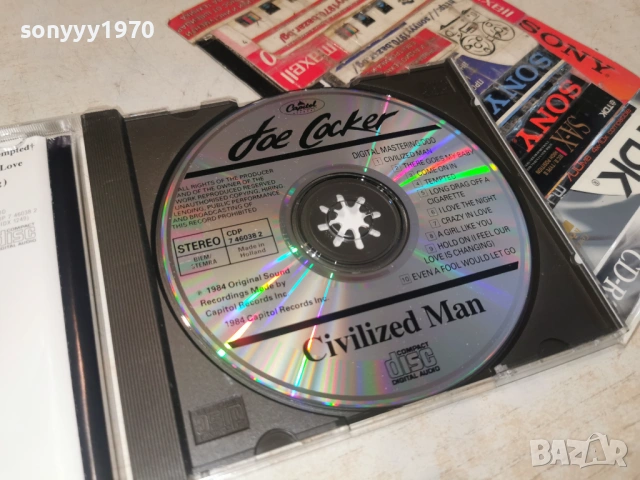 JOE COCKER CD-ВНОС GERMANY 0406261041H2E6R, снимка 11 - CD дискове - 54774602