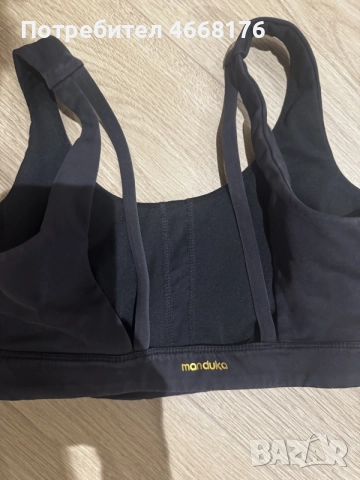 Топ Manduka черен, снимка 3 - Спортни екипи - 55590501