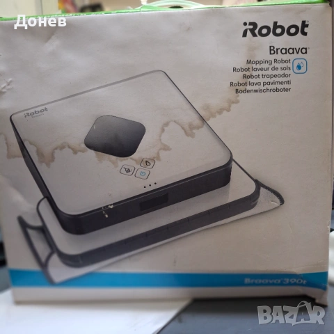 Irobot braava за мокро почистване, снимка 6 - Прахосмукачки - 54126828