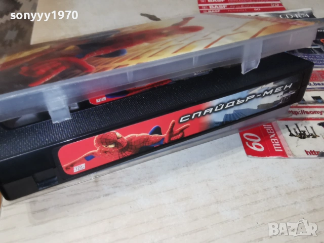 СПАЙДЪР-МЕН ORIGINAL VHS TAPE 1705261006L1, снимка 14 - Други жанрове - 54579217