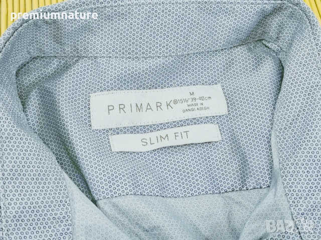 🏷️ Primark / M / мъжка риза, снимка 5 - Ризи - 55270024