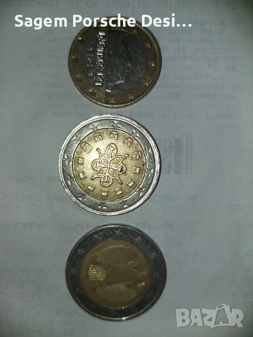 Монети 1 euro 2 euro