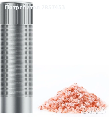 Luvan Salt Grinder / нова / алуминиева ръчна мелничка за сол / adjustable coarseness