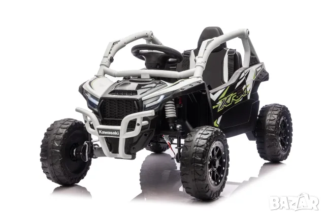Акумулаторна кола Licensed Kawasaki KRX 1000 Grey-Black, снимка 2 - Детски велосипеди, триколки и коли - 55514959